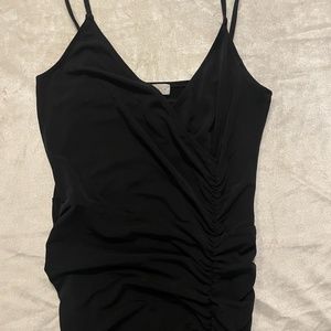 Black Bodycon Midi Dress